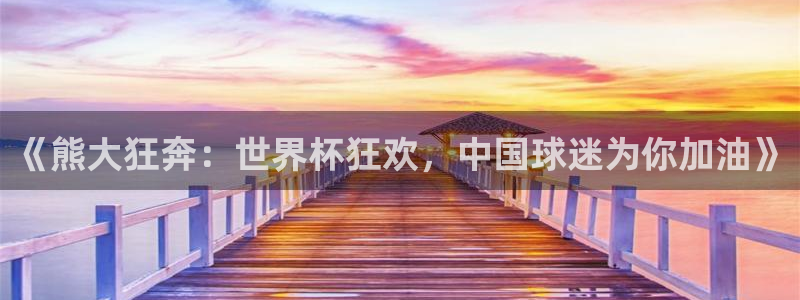 世界杯附加赛赛程表：《熊大狂奔：世界杯狂欢，中国球迷为你加油》