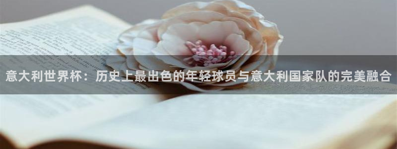 世界杯 中国：意大利世界杯：历史上最出色的年轻球员与意大利国家队的完美融合